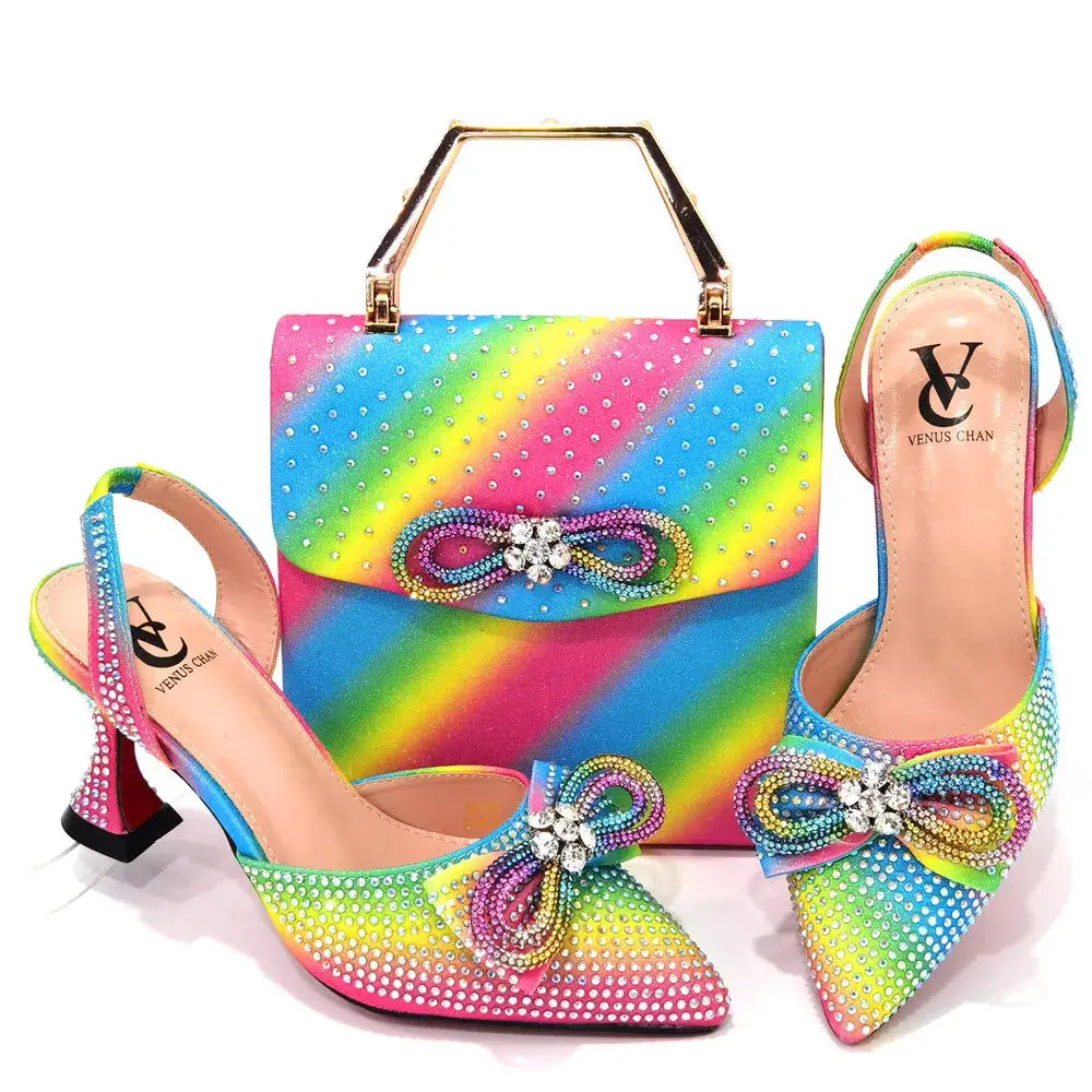 Bowtie Shoe and Bag Set