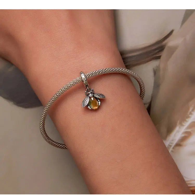 Delicate Bee Ball Charm Coco & Dee