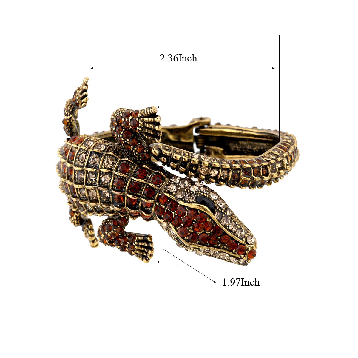 Crocodile Bangle Coco & Dee