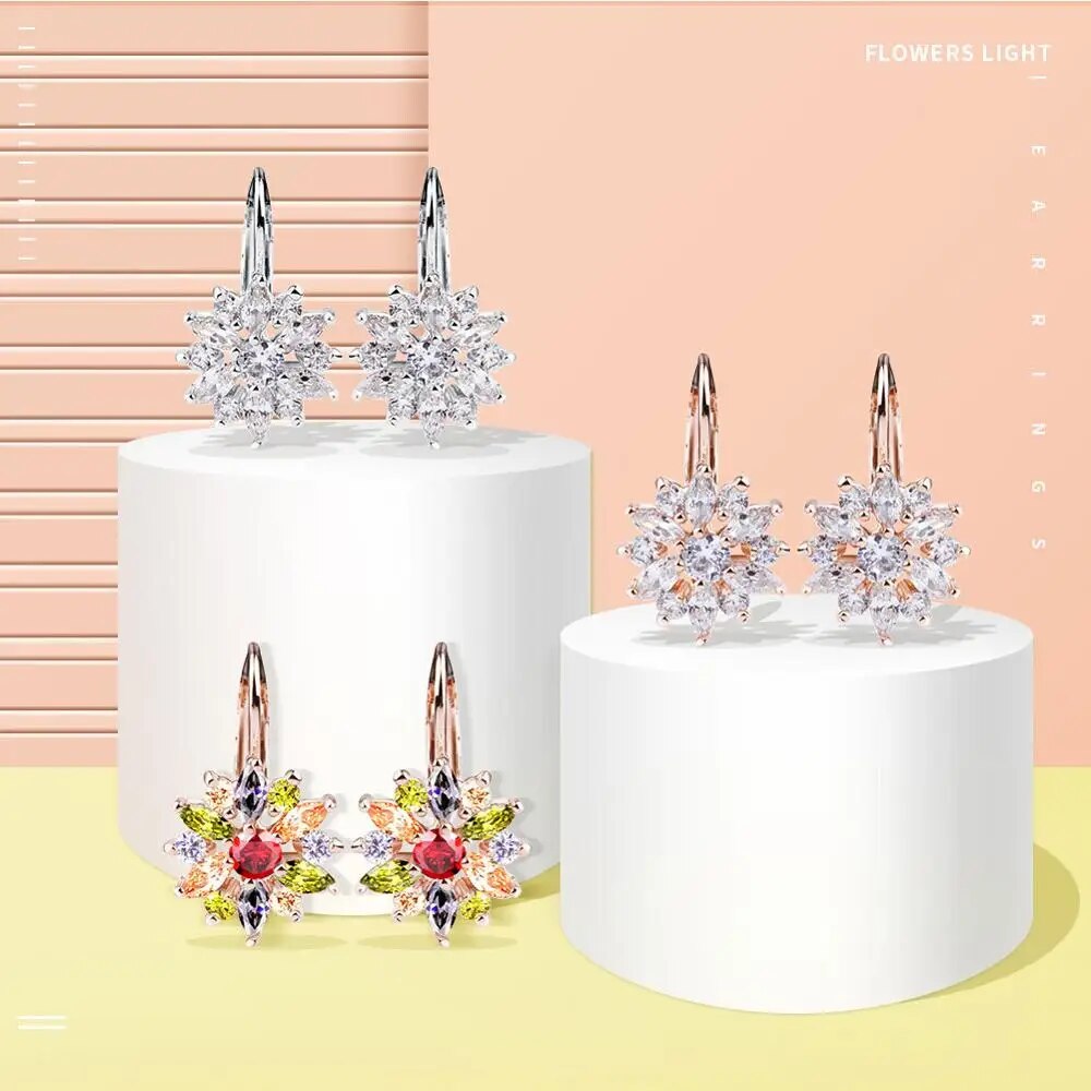 Flower Stud Earrings
