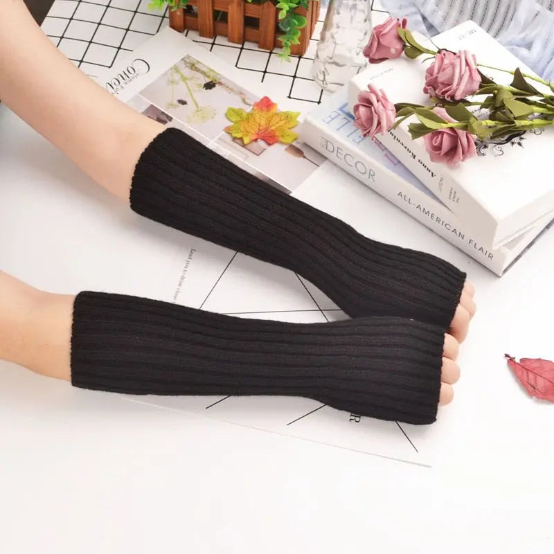 Knitted Arm Warmers Coco & Dee