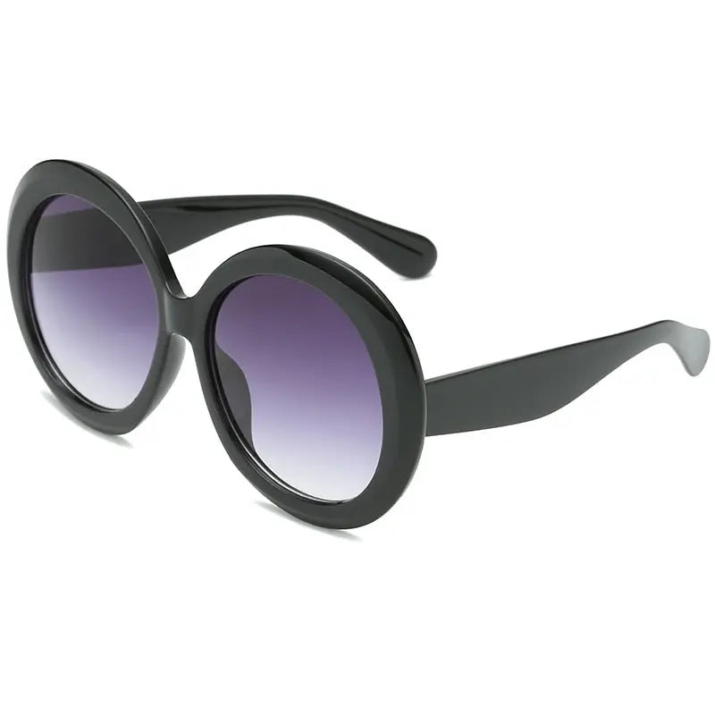 Leon Round Oversized Sunglasses Coco & Dee