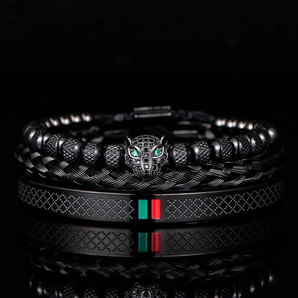Leopard Head Bracelet