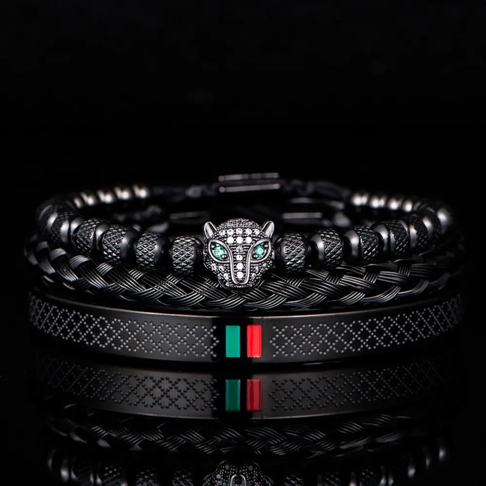 Leopard Head Bracelet