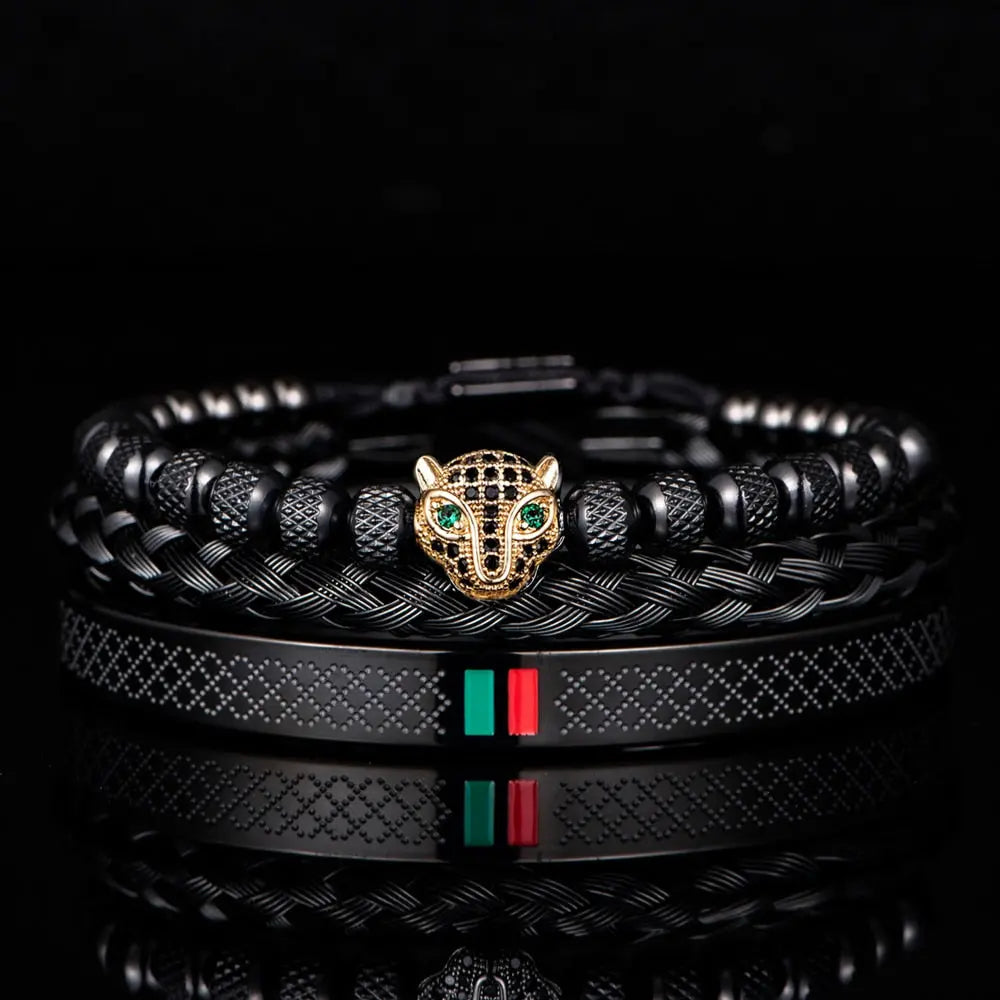 Leopard Head Bracelet