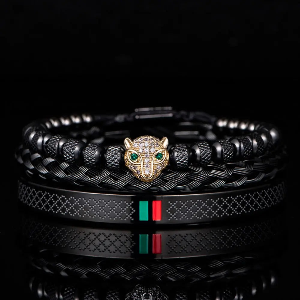 Leopard Head Bracelet