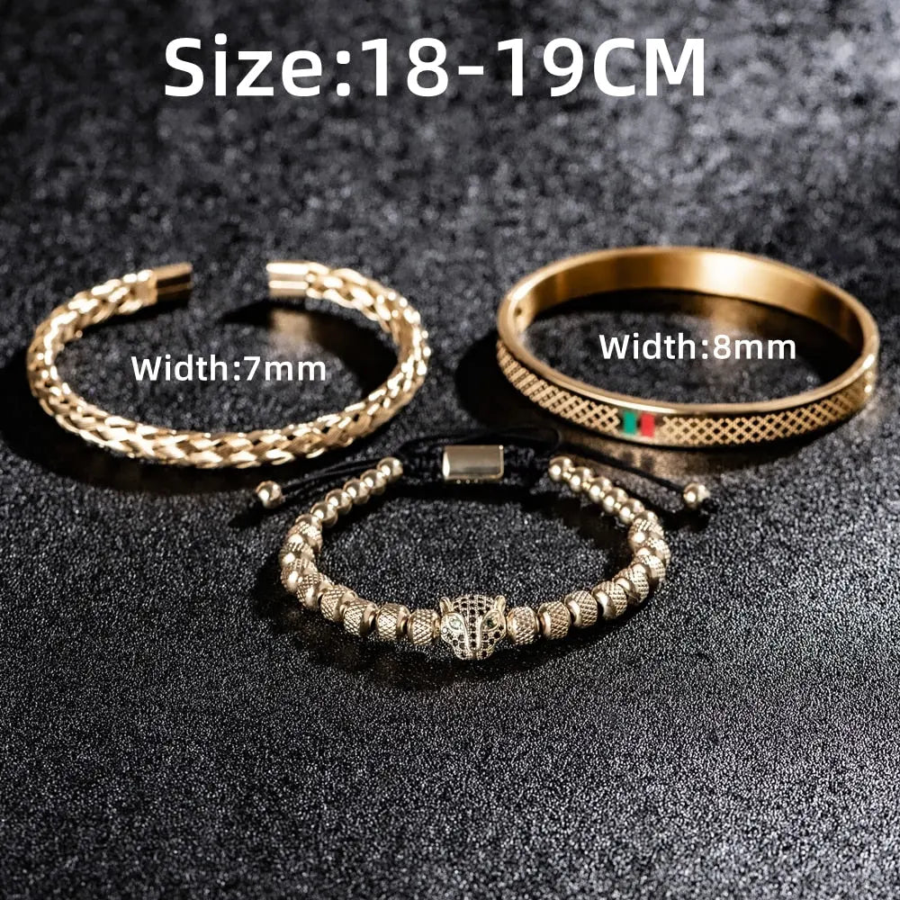 Leopard Head Bracelet