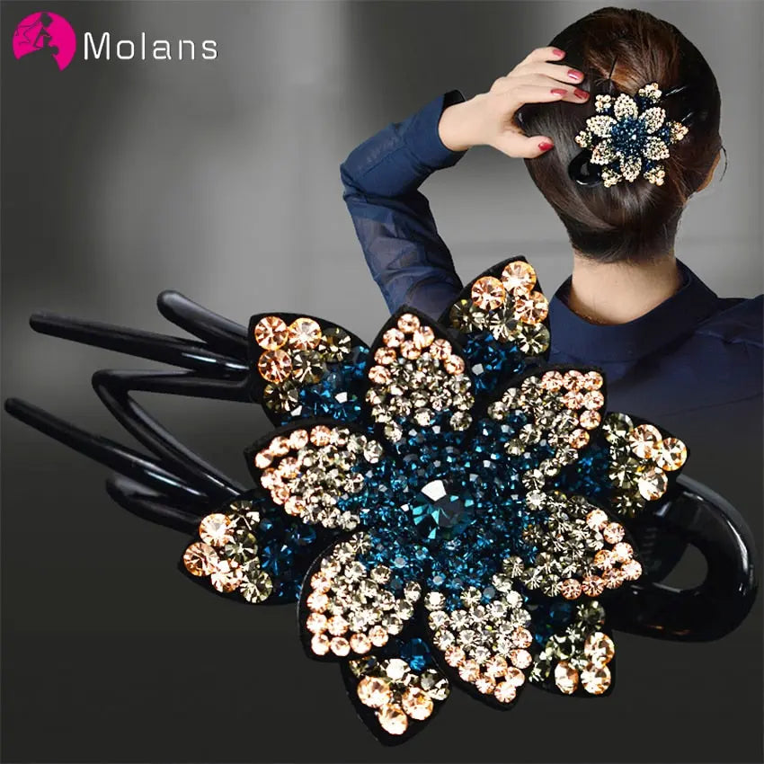 Molan Rhinestone Hairpin Coco & Dee
