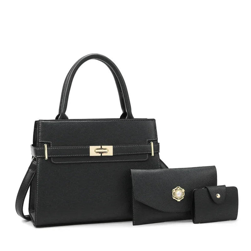 Prestige Luxe 3-Piece Handbag Set Coco & Dee