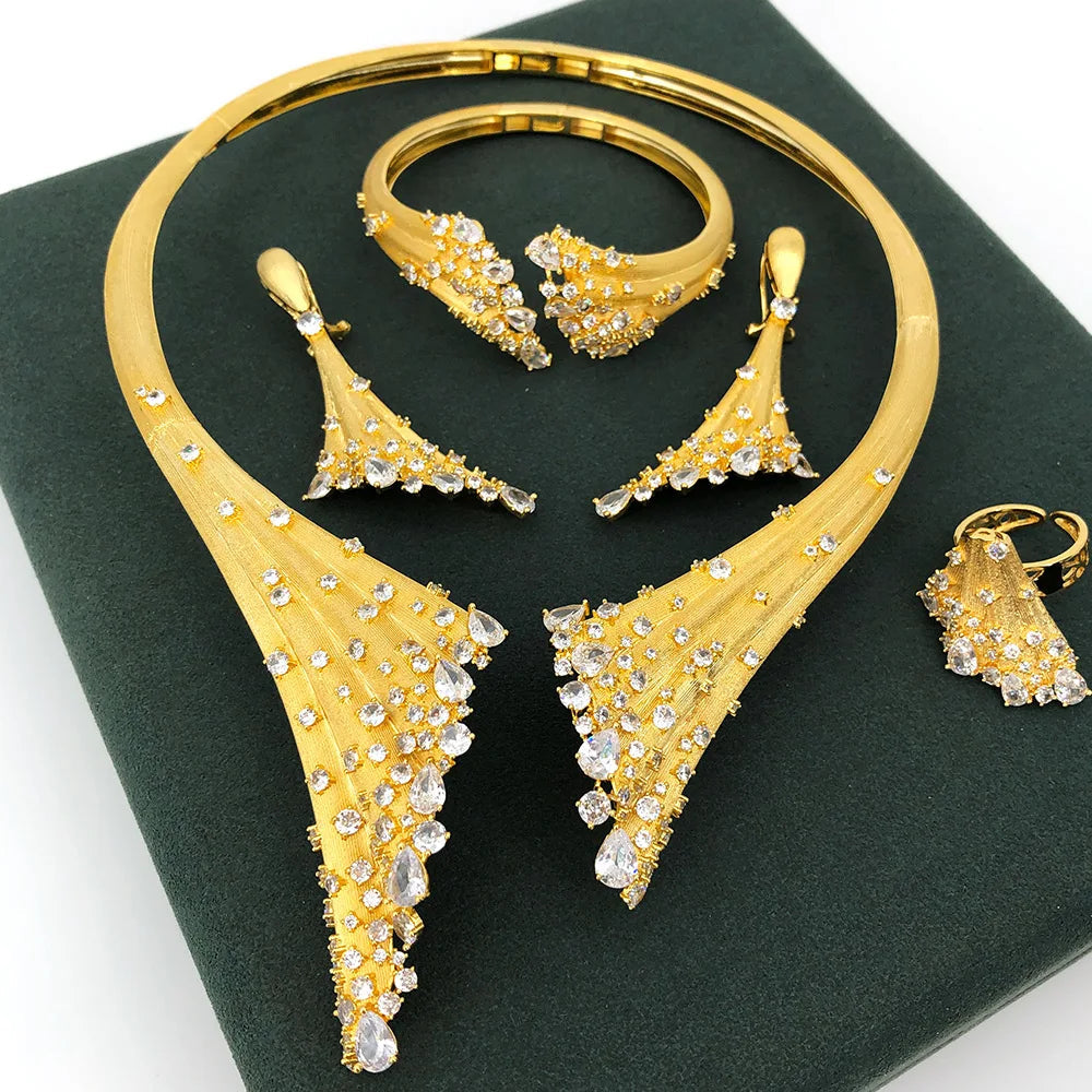 Daisy Leaf Jewelry Sets Coco & Dee