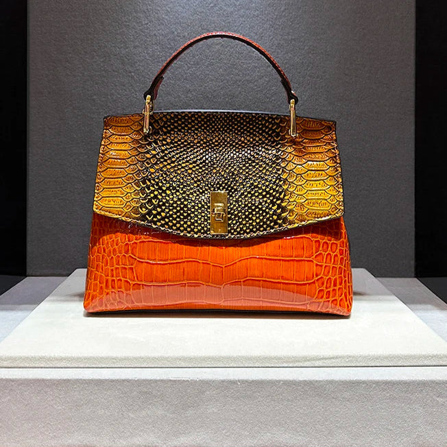 Hilary Leather Handbag Coco & Dee