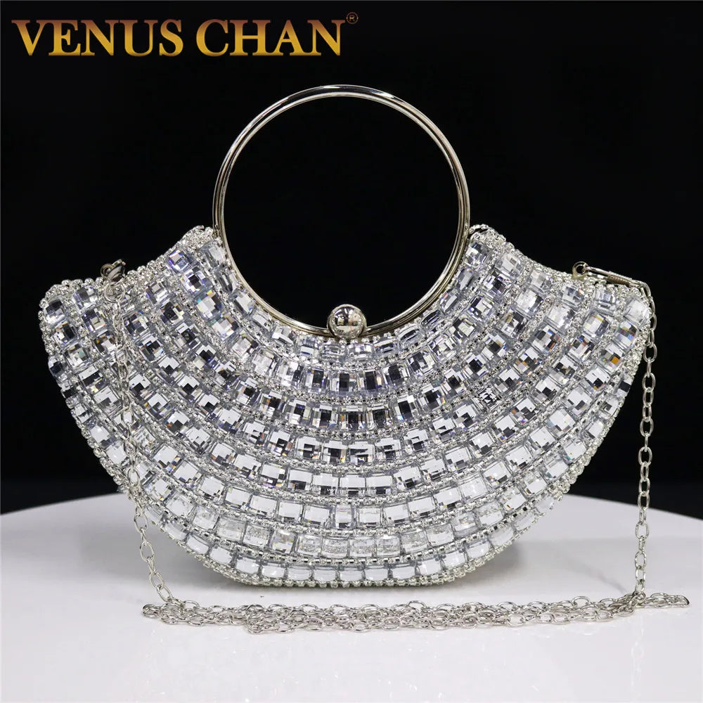 Mary Rhinestones Clutch Coco & Dee