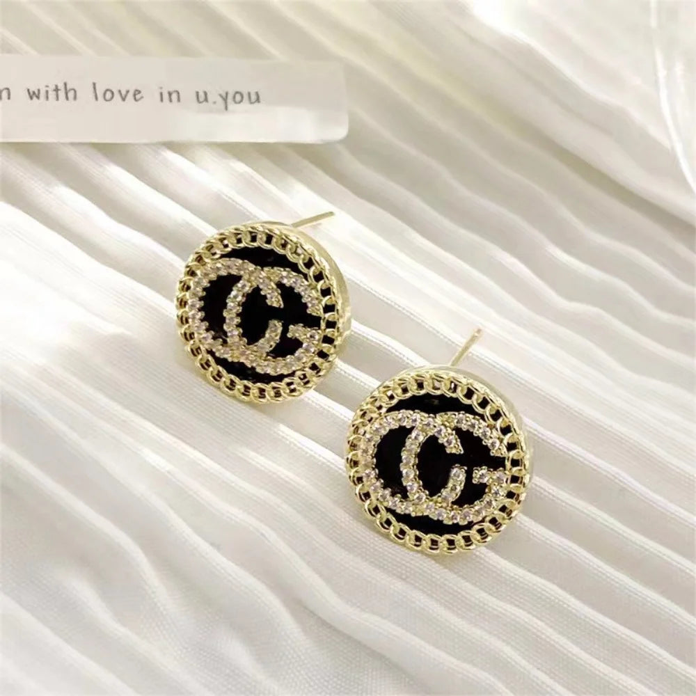 Letter Stud Earrings Coco & Dee