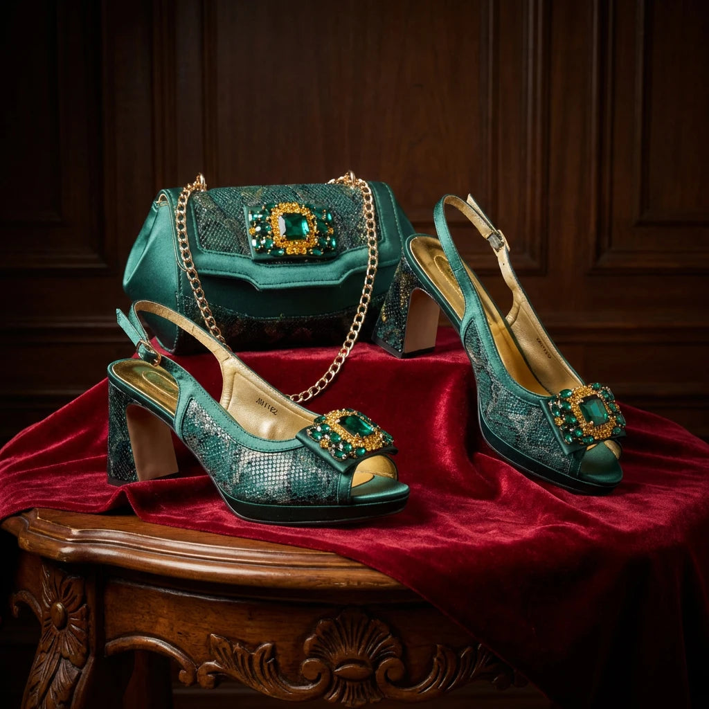 Bhumi Shoes & Bag Set