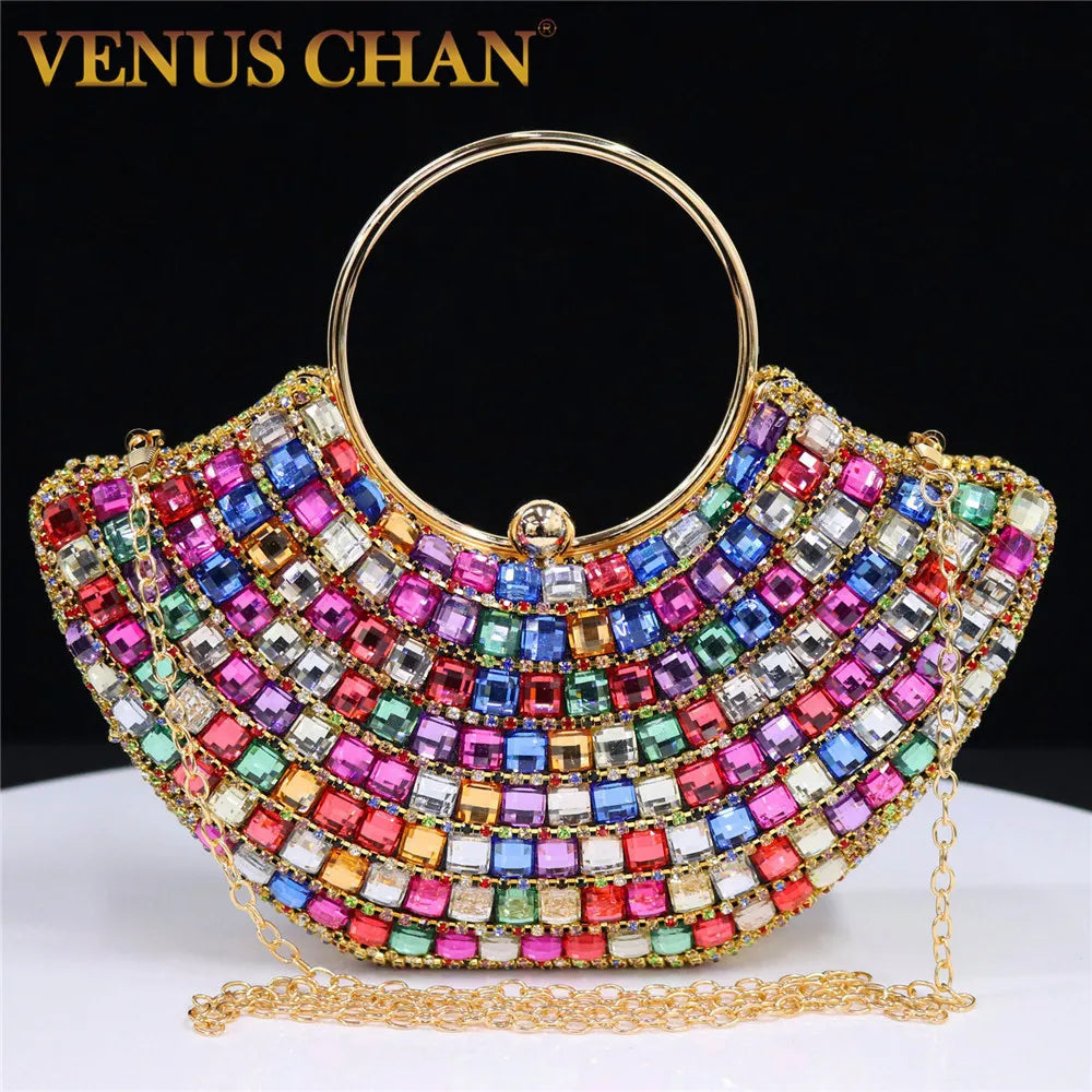 Mary Rhinestones Clutch Coco & Dee