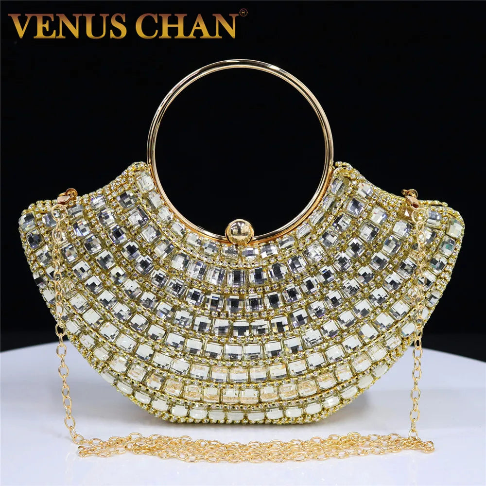 Mary Rhinestones Clutch Coco & Dee