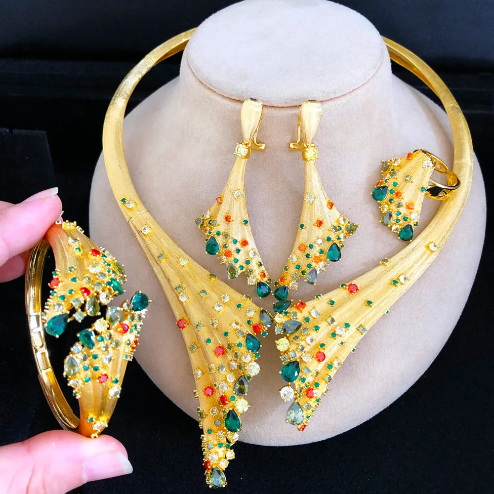Daisy Leaf Jewelry Sets Coco & Dee