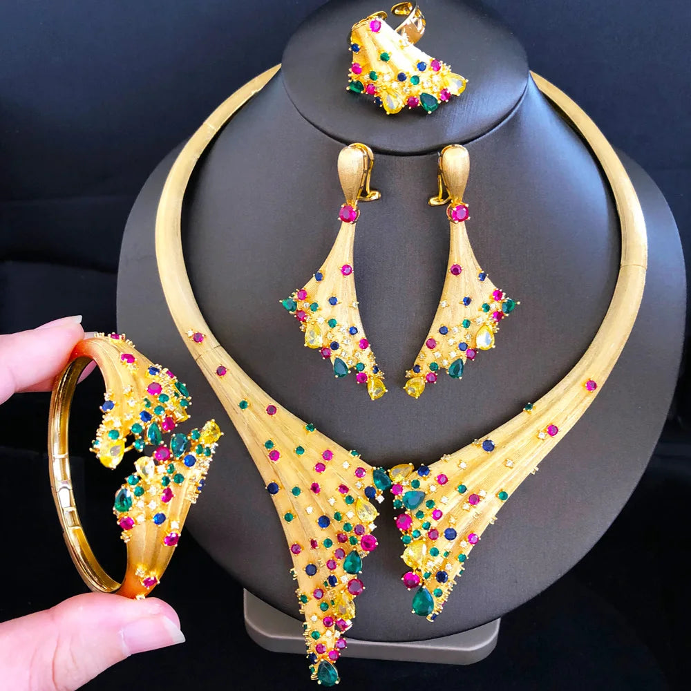 Daisy Leaf Jewelry Sets Coco & Dee