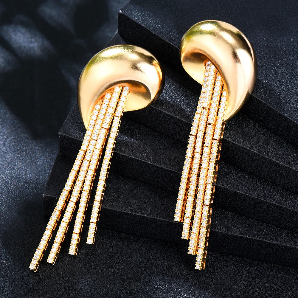 Long Bicolor Earrings Coco & Dee