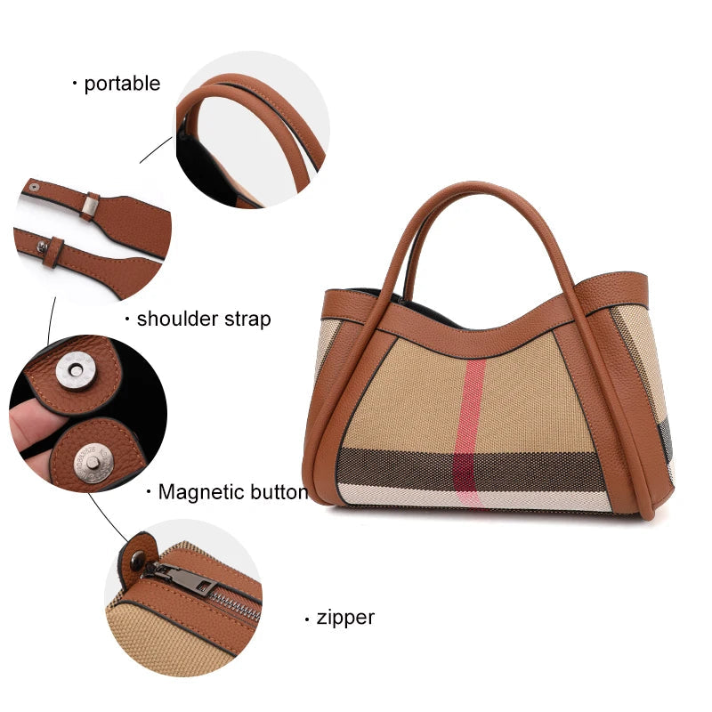 Berry Leather Bag Coco & Dee