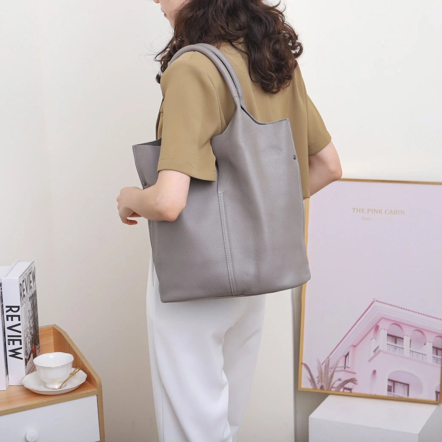 Tory Leather Handbag Coco & Dee