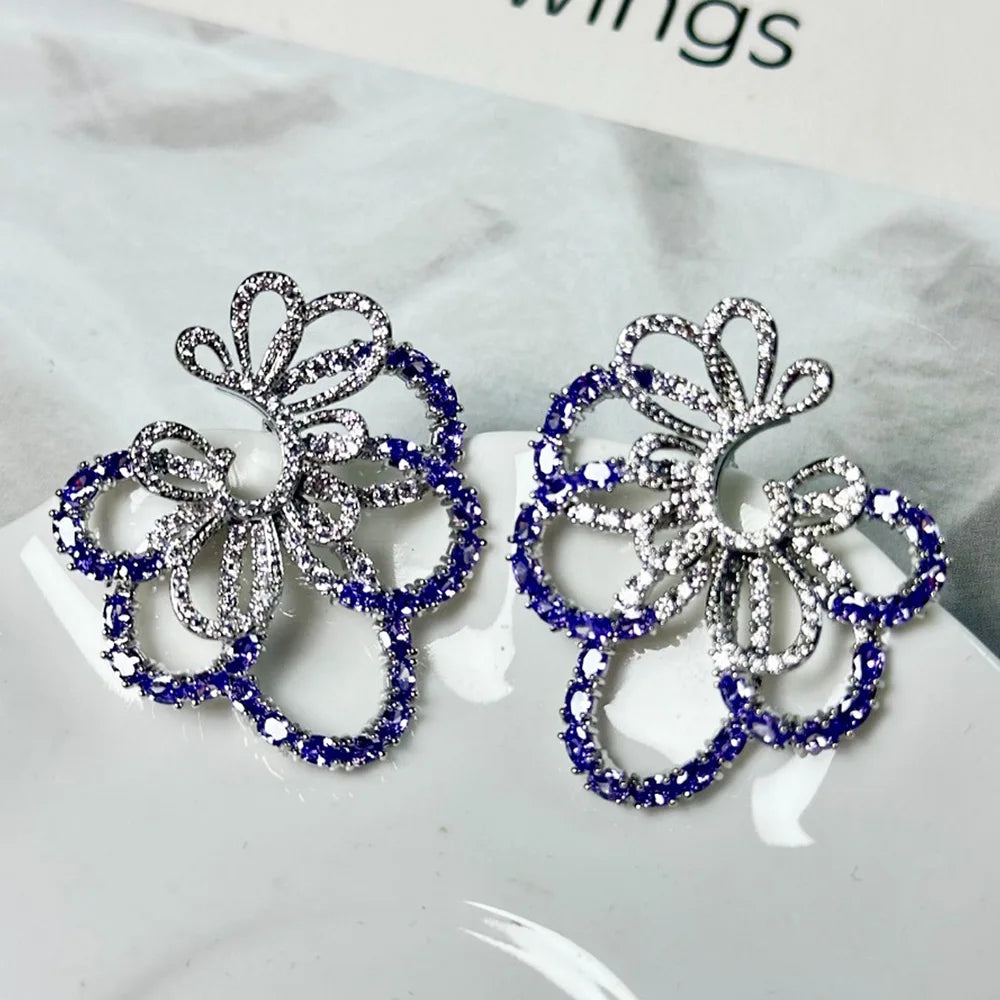 Brincos Flower Earrings