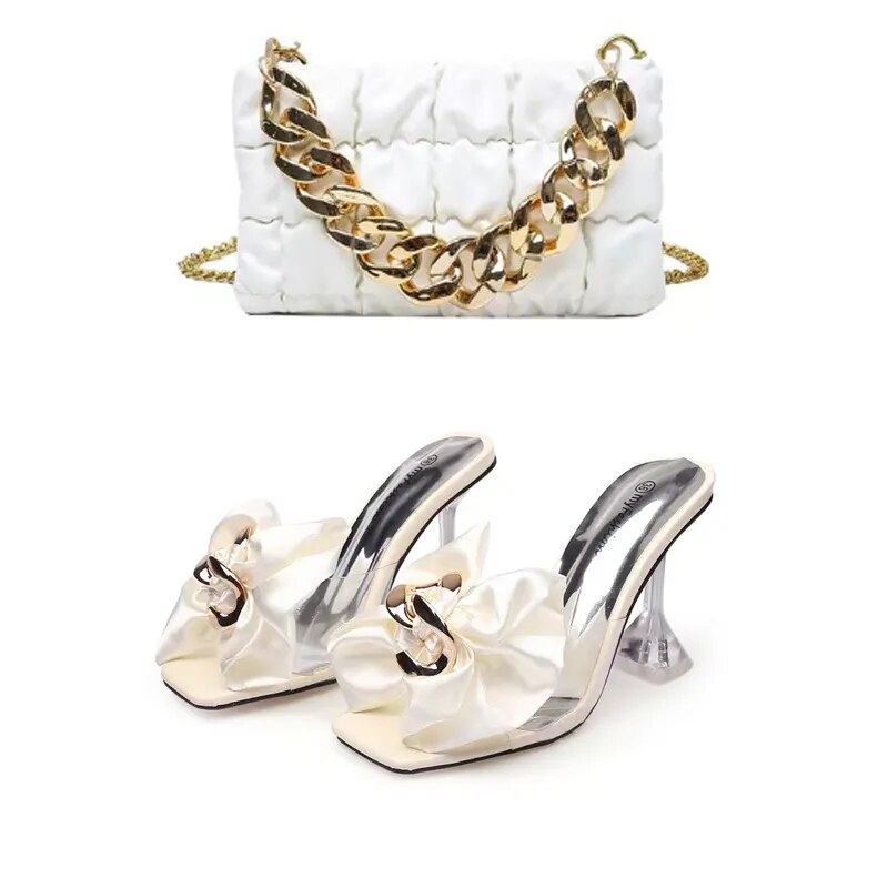 Rose Shoe & Bag Set