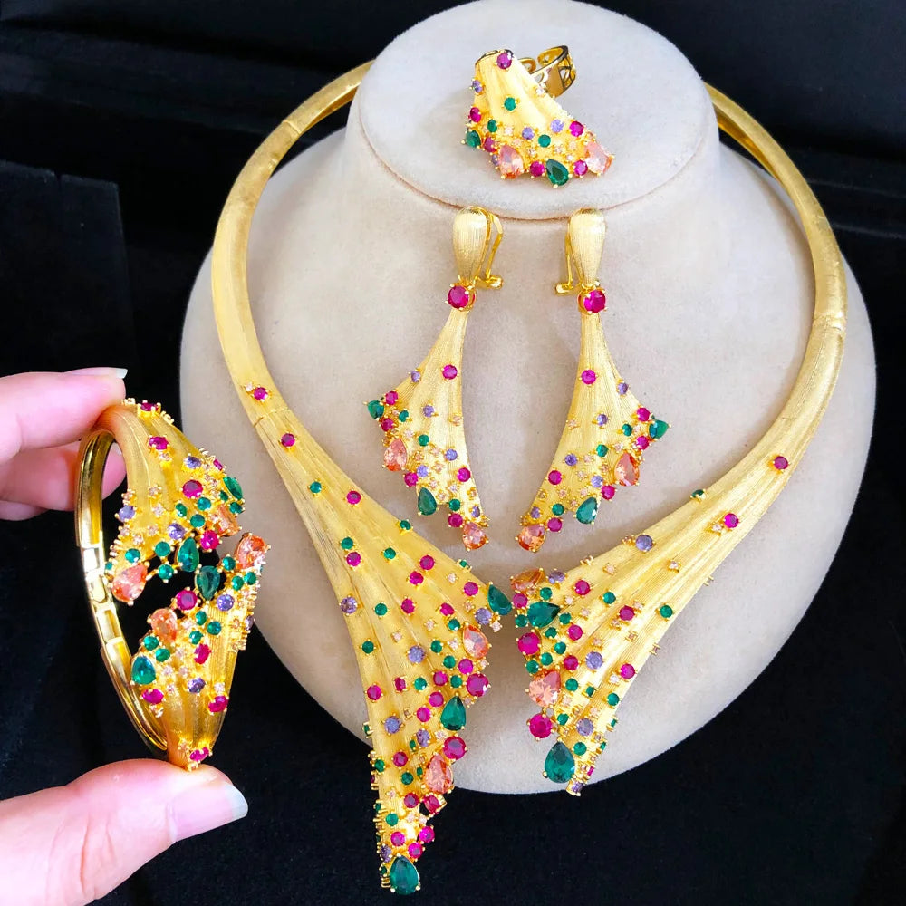 Daisy Leaf Jewelry Sets Coco & Dee