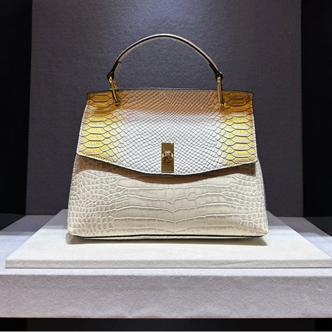 Hilary Leather Handbag Coco & Dee