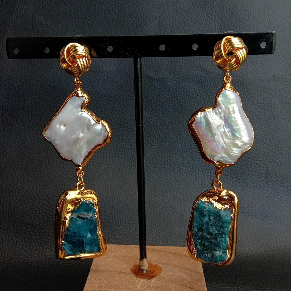 Keshi Pearl Earrings Coco & Dee