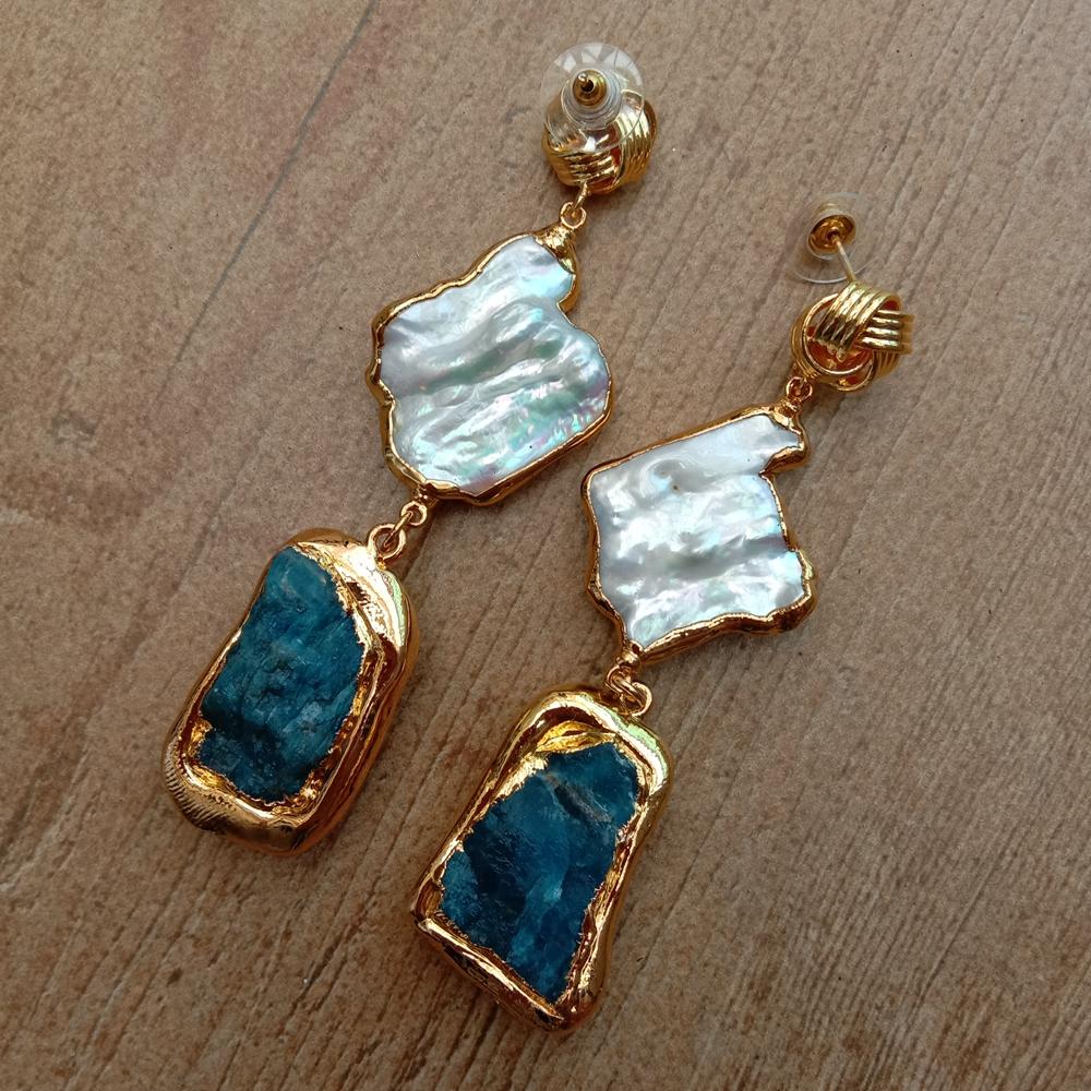 Keshi Pearl Earrings Coco & Dee