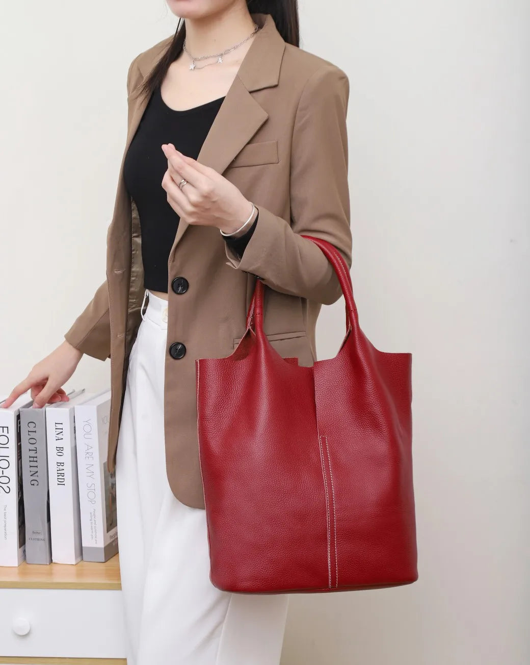 Tory Leather Handbag Coco & Dee