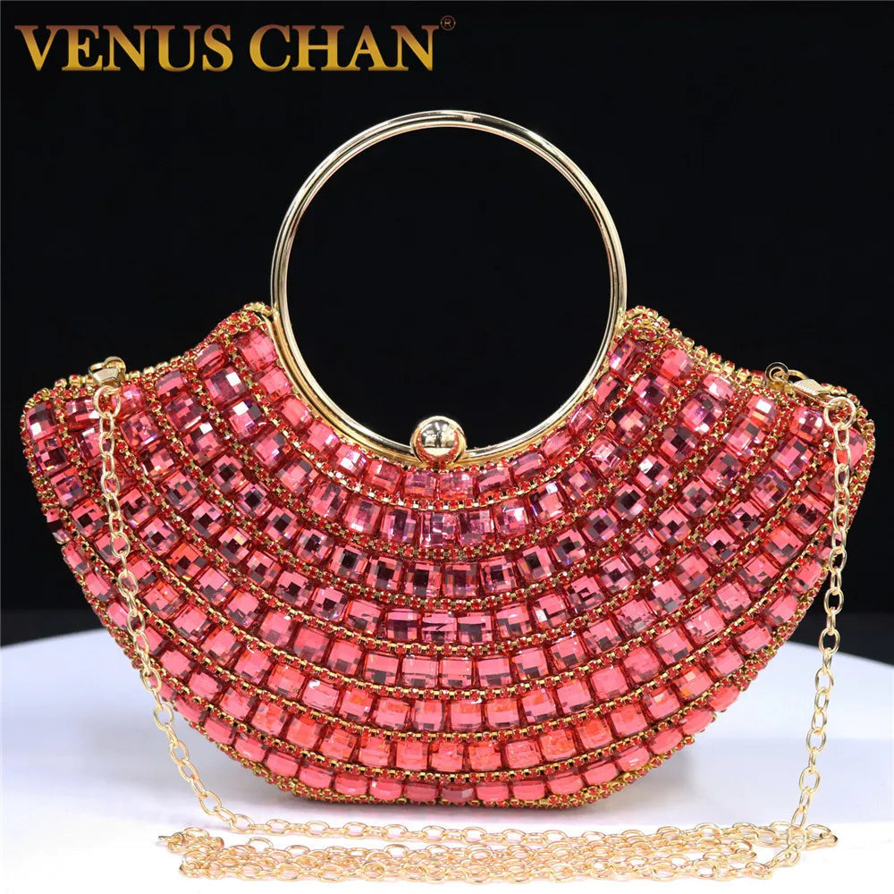 Mary Rhinestones Clutch Coco & Dee