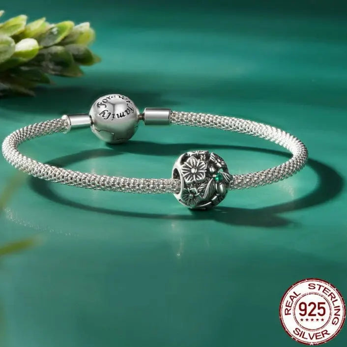 Sterling Silver Drop Flower Coco & Dee
