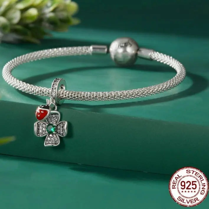 Sterling Silver Heart Charm Coco & Dee