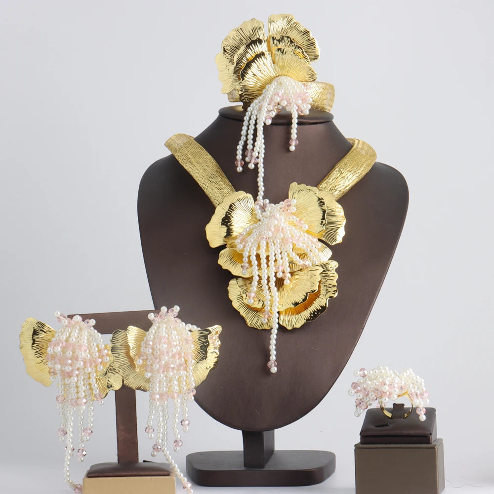 Pearl Jewelry Set Coco & Dee