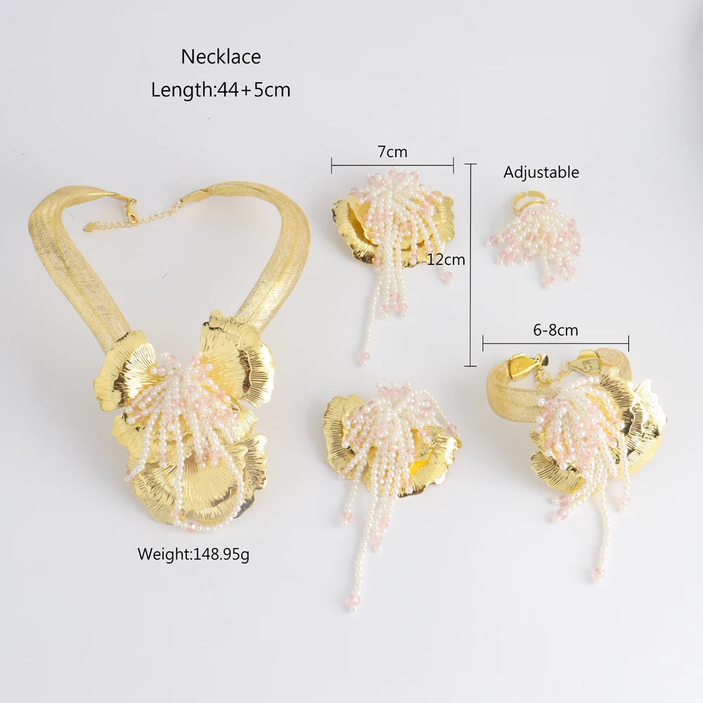 Pearl Jewelry Set Coco & Dee