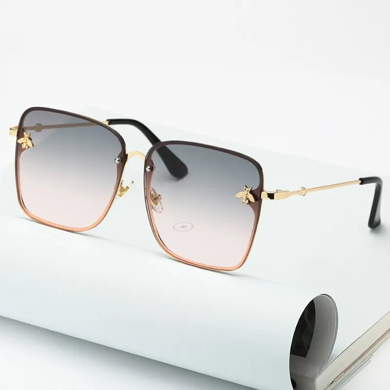 Bee Rimless Sunglasses Coco & Dee