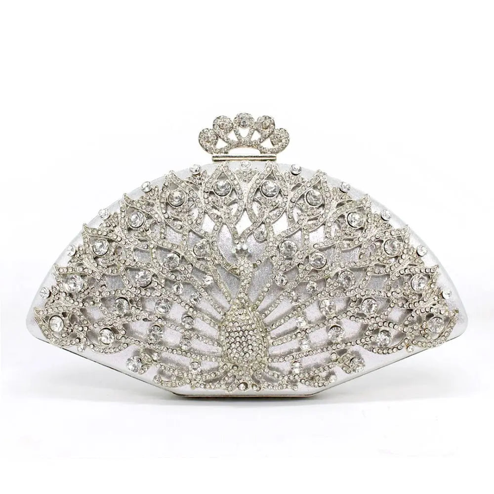 Bella Crystal Women Clutch Coco & Dee