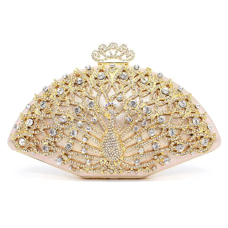 Bella Crystal Women Clutch Coco & Dee