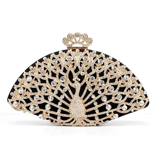 Bella Crystal Women Clutch Coco & Dee