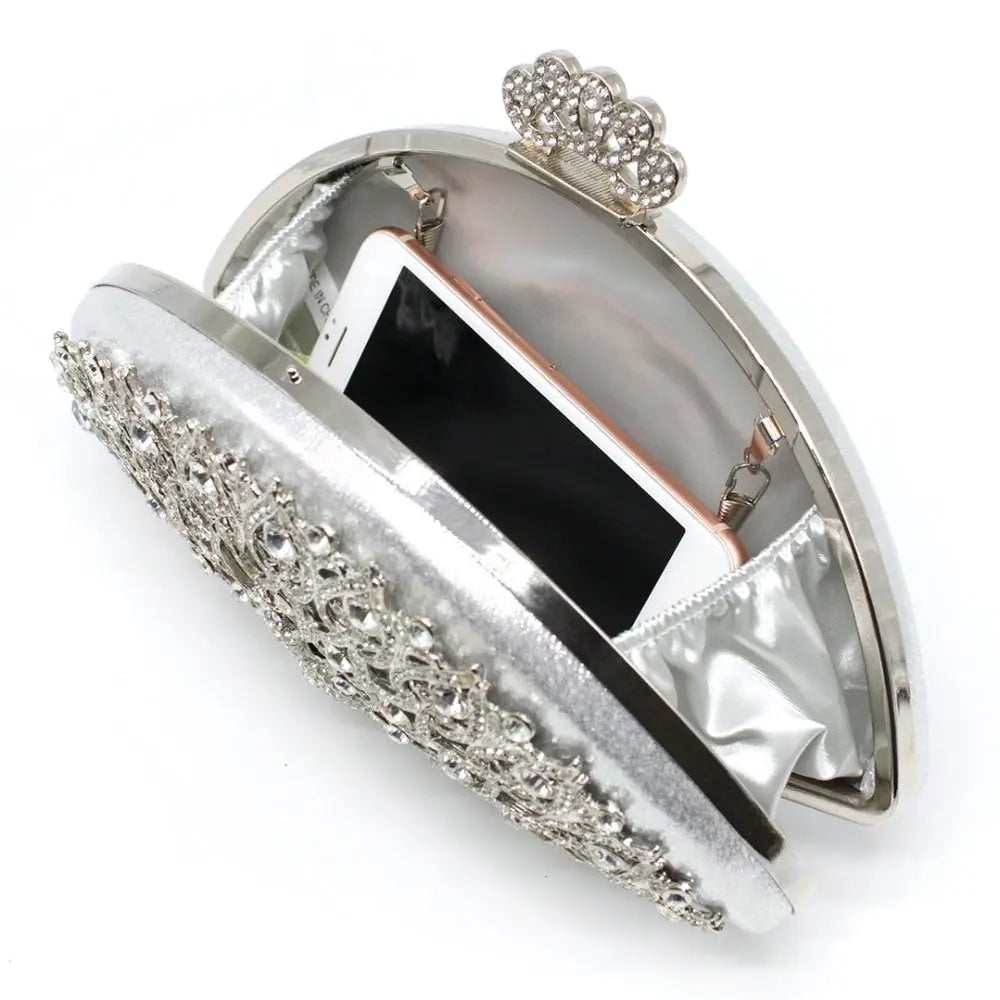 Bella Crystal Women Clutch Coco & Dee