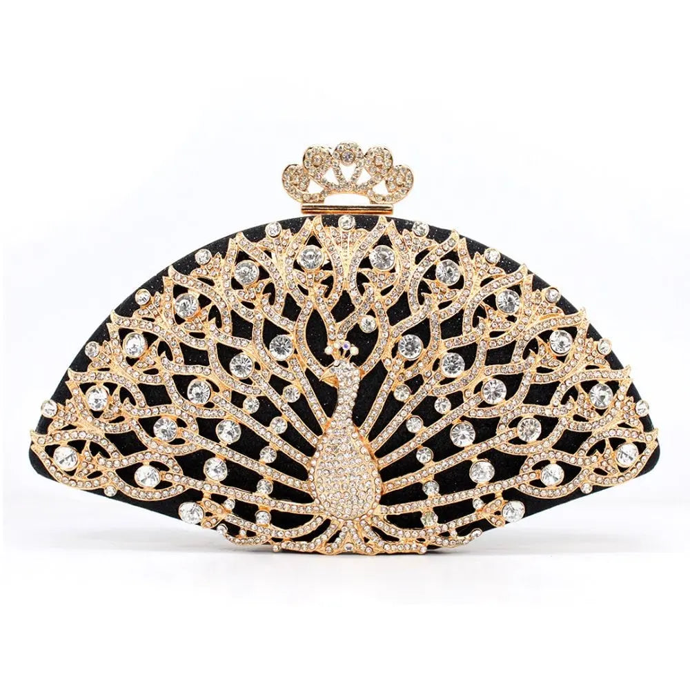 Bella Crystal Women Clutch Coco & Dee