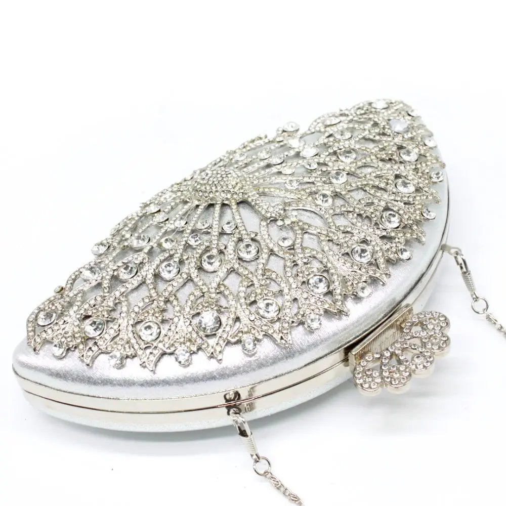 Bella Crystal Women Clutch Coco & Dee