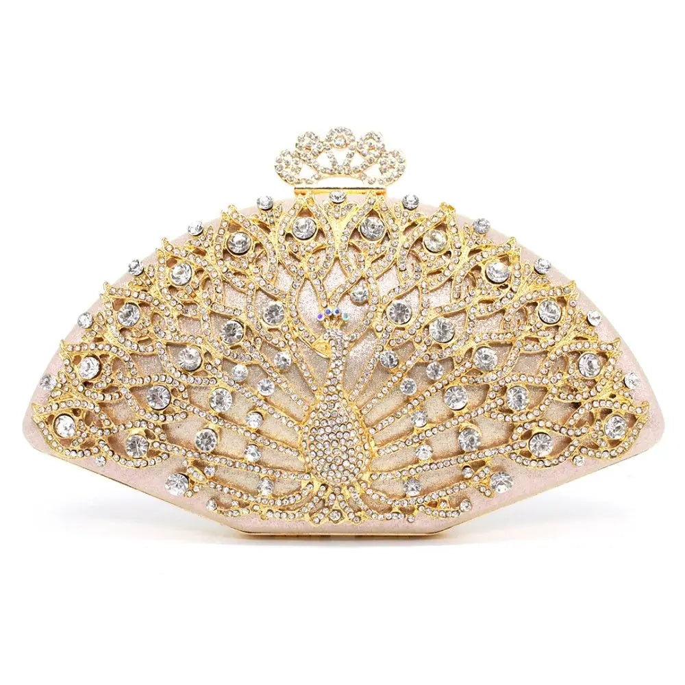 Bella Crystal Women Clutch Coco & Dee