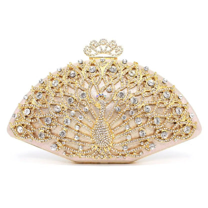 Bella Crystal Women Clutch Coco & Dee