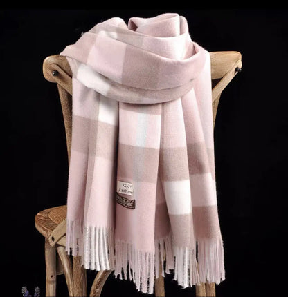 Berry Cashmere Shawl Coco & Dee