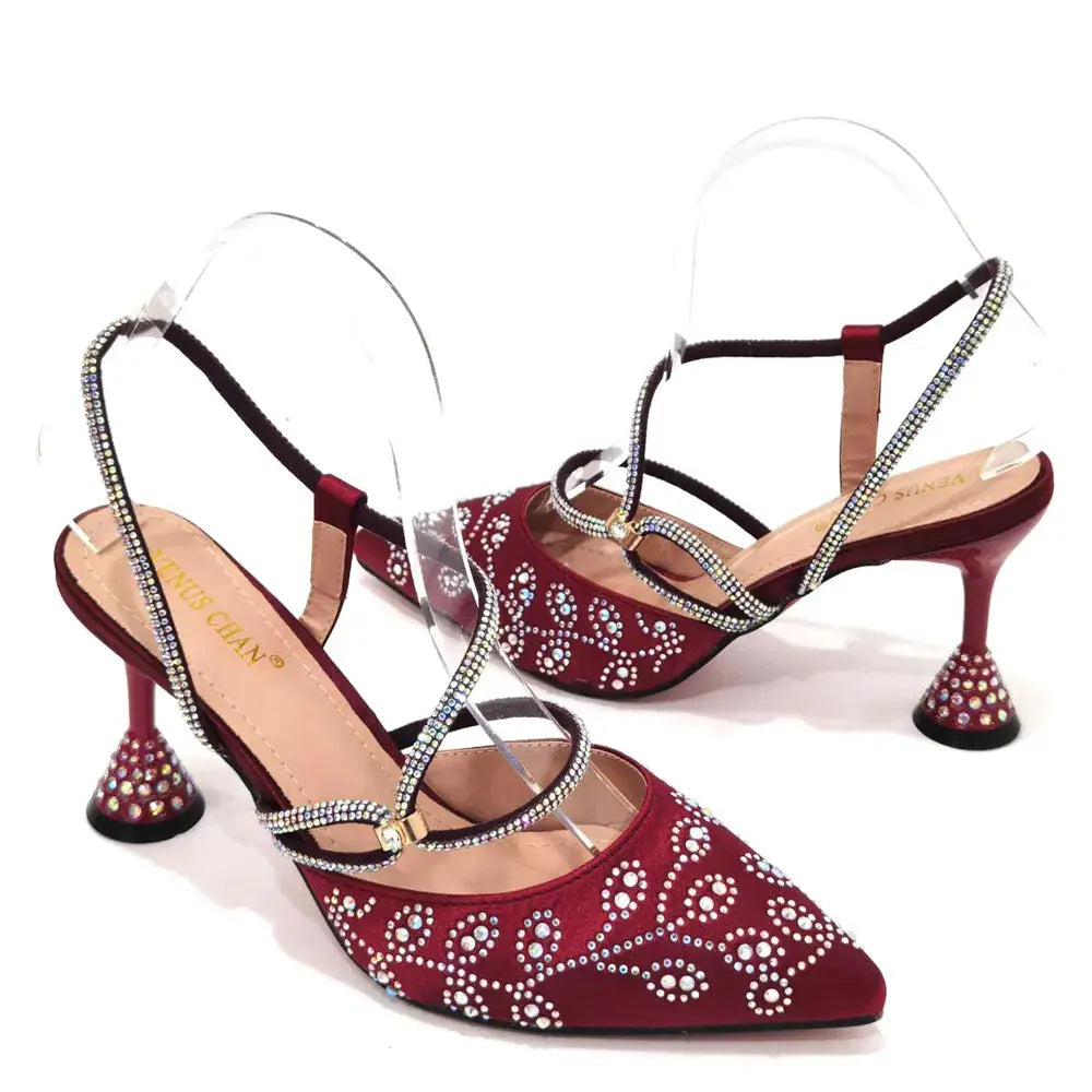 Bling Shoe & Bag Set