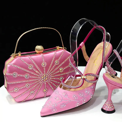 Bling Shoe & Bag Set