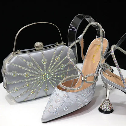 Bling Shoe & Bag Set